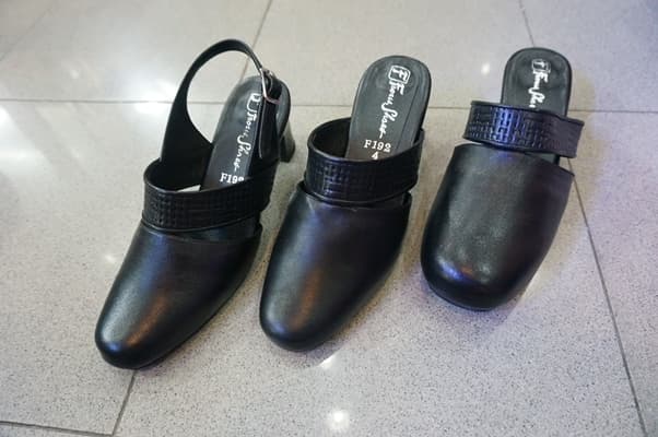 แบบแตะมีส้น หน้าเรียว ใส่สบาย ไม่มีสายรัดข้อ 3