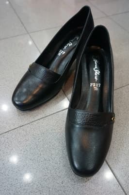 หน้าเรียว แบบเรียบ ส้นสูง2นิ้ว 3